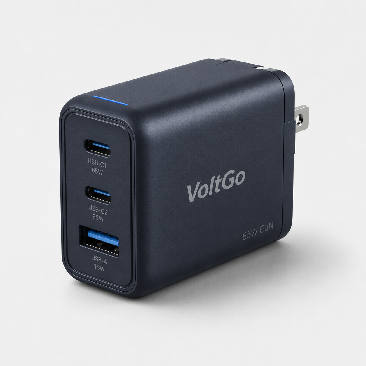 VoltGo 65W GaN Charger 2-pack